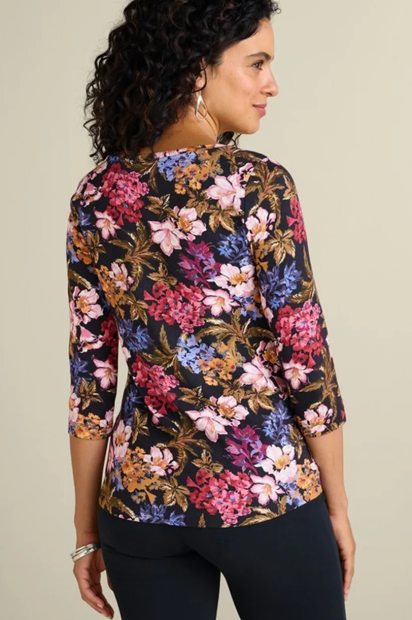 Soft Essential Supima 3/4 Sleeve Tee I