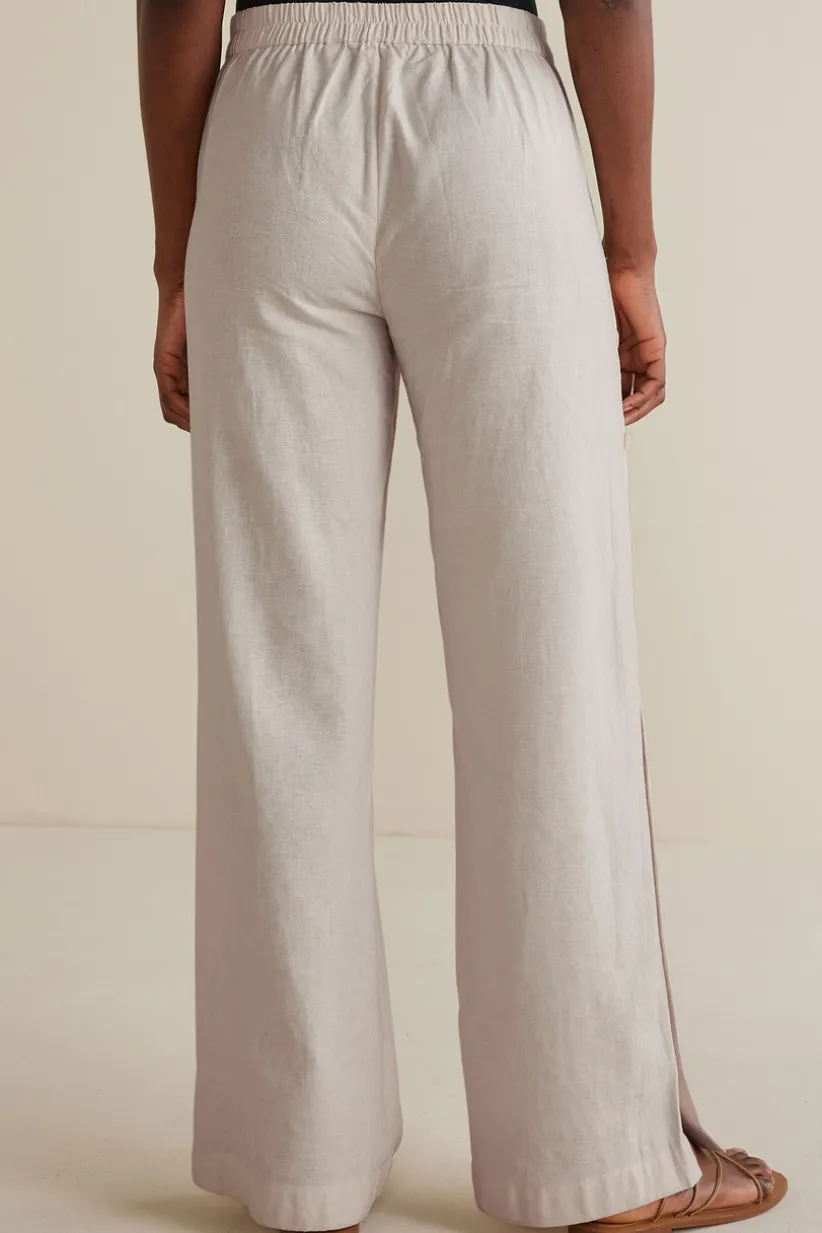 Sonoma Linen Blend Wide Leg Pants