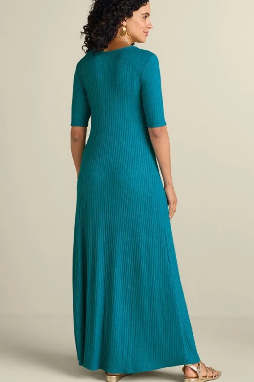 Textured Short Sleeve Santiago Dress