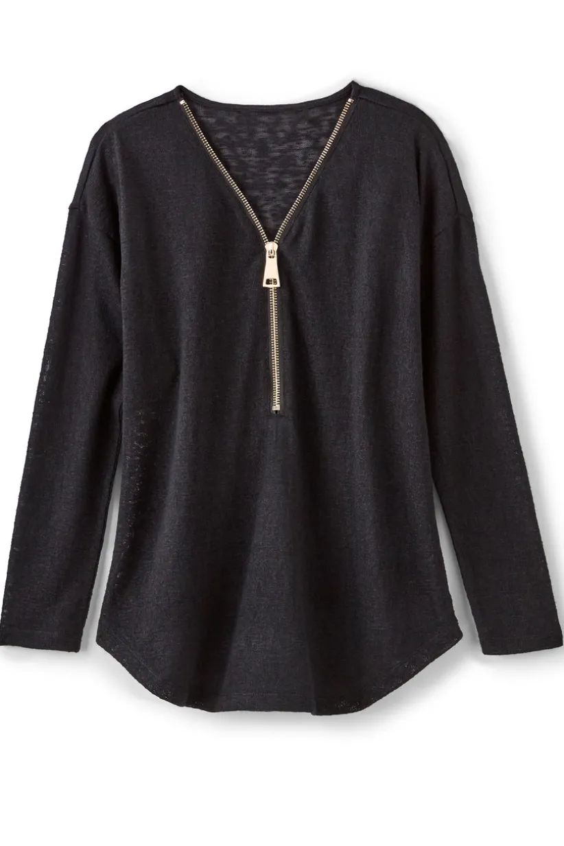 Valentina Zip Sweater