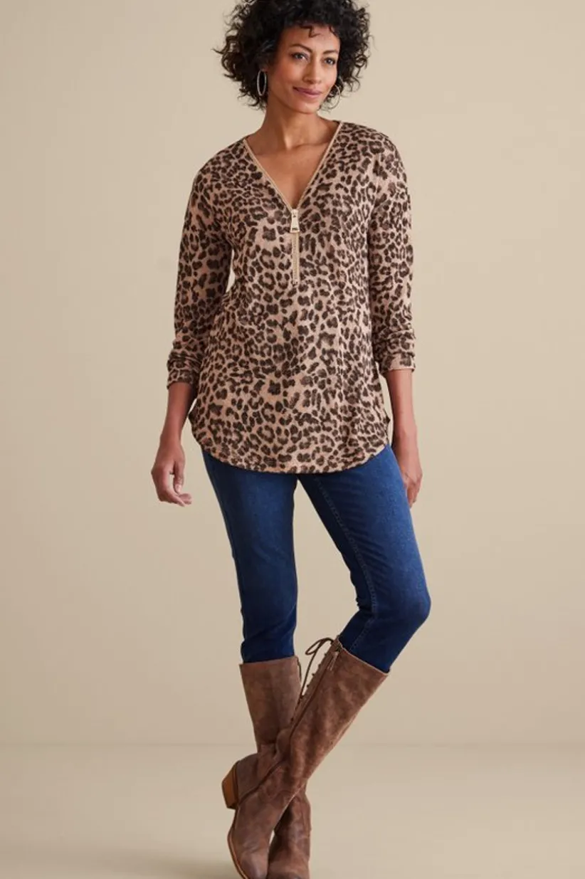 Valentina Zip Sweater