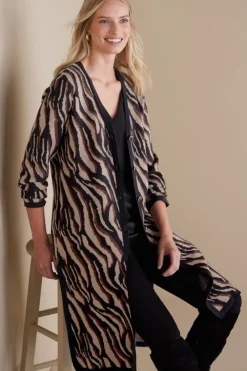 Veronica Jacquard Cardigan