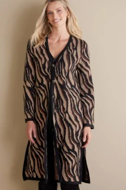 Veronica Jacquard Cardigan